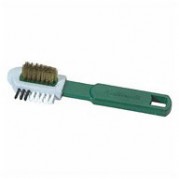Combi Brush Brass for Suede